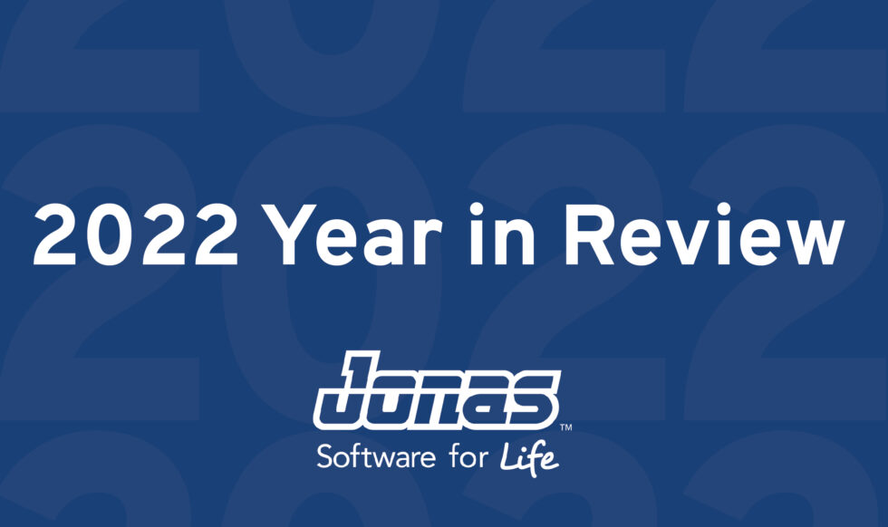 Jonas Software 2022 Year In Review - Jonas Software