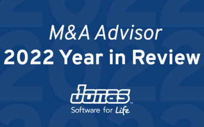 Jonas Software M&A Advisor 2022 Year in Review