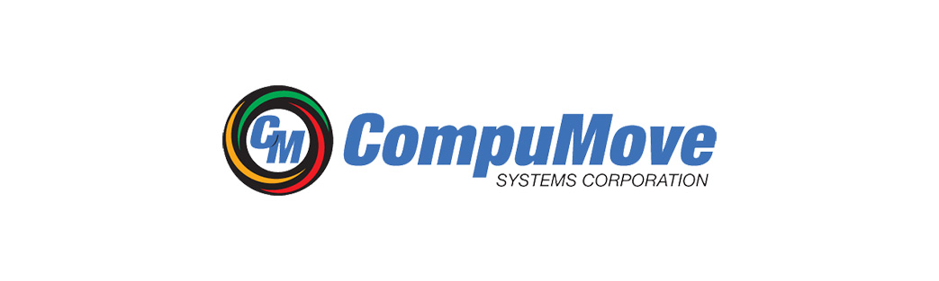 CompuMove logo - moving & storage vertical
