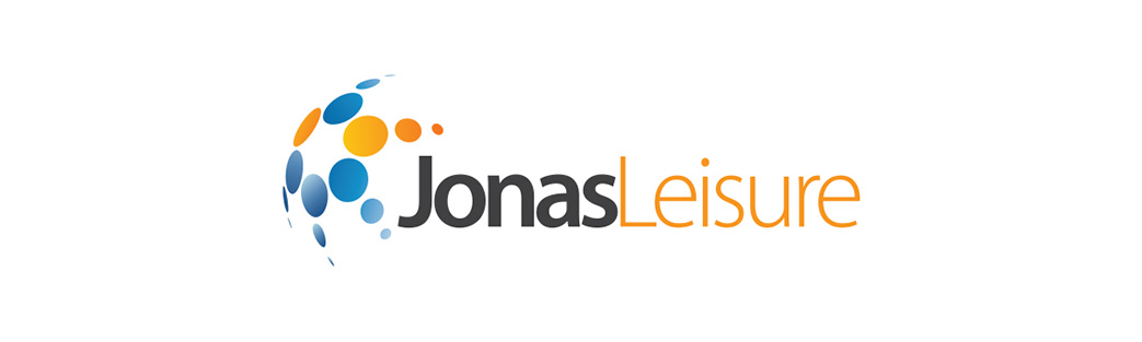 Jonas Leisure logo - fitness, leisure & sports vertical