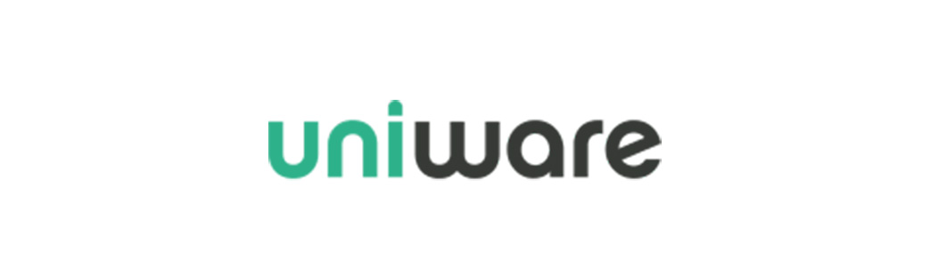 uniware logo - food, wine and retail pos vertical