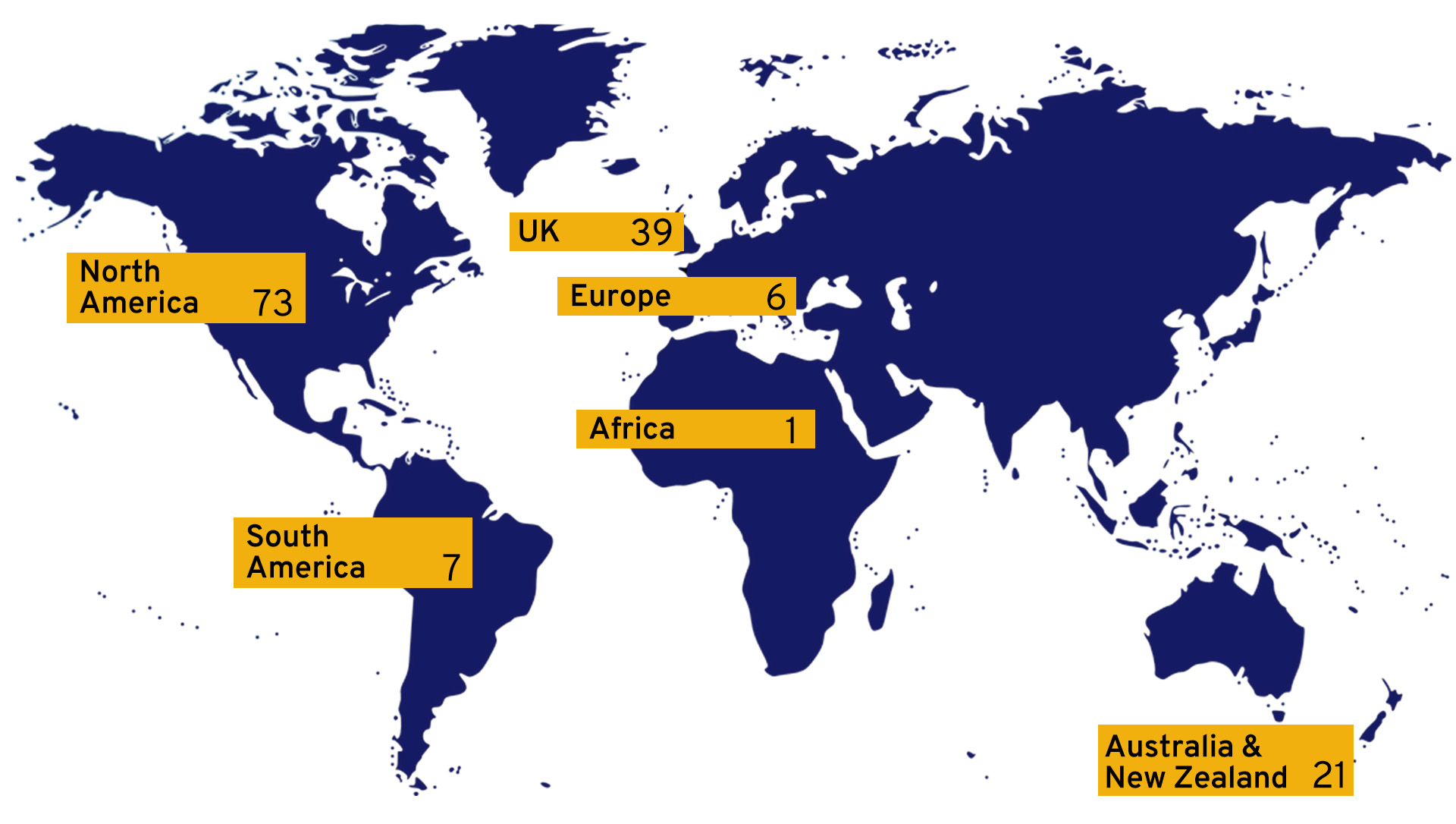 Our Companies Global Map - Nov 23