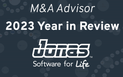 Jonas Software M&A Advisor 2023 Year In Review
