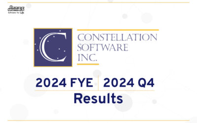 Constellation Software Inc. Announces Results for Q4 and Year Ended December 31, 2024